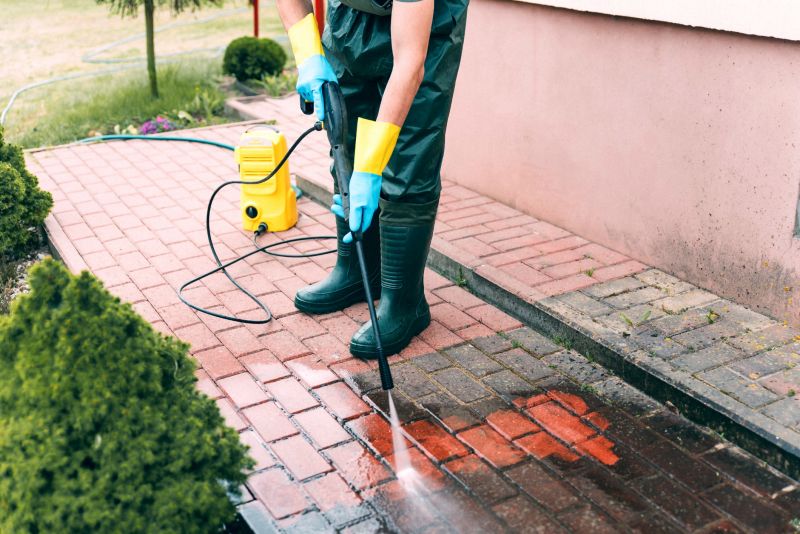 Brick Walkway Cleaning