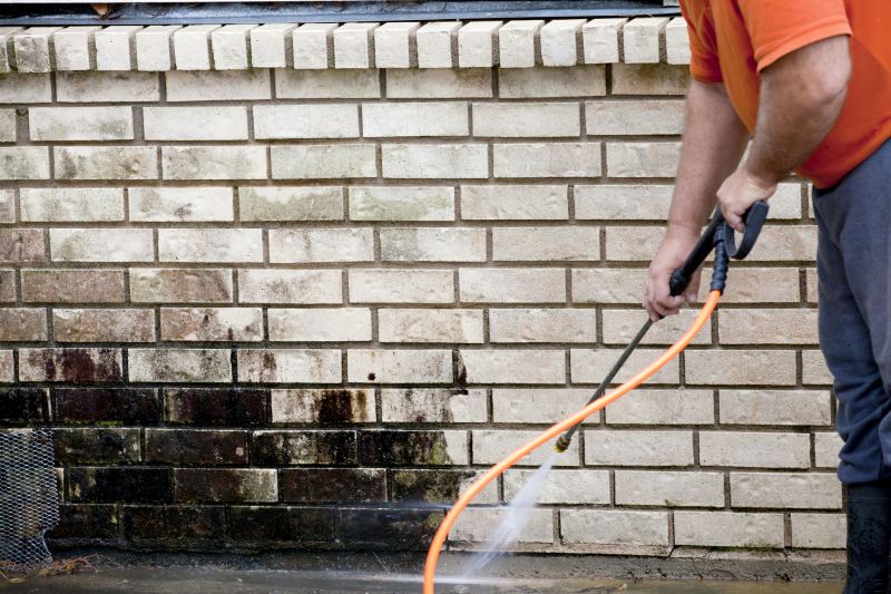 Cleaning Brick Walls