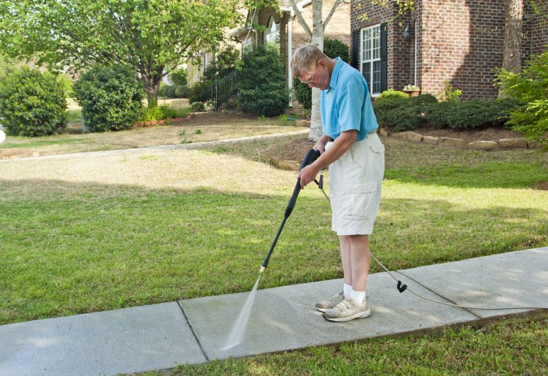 Sidewalk Pressure Washing